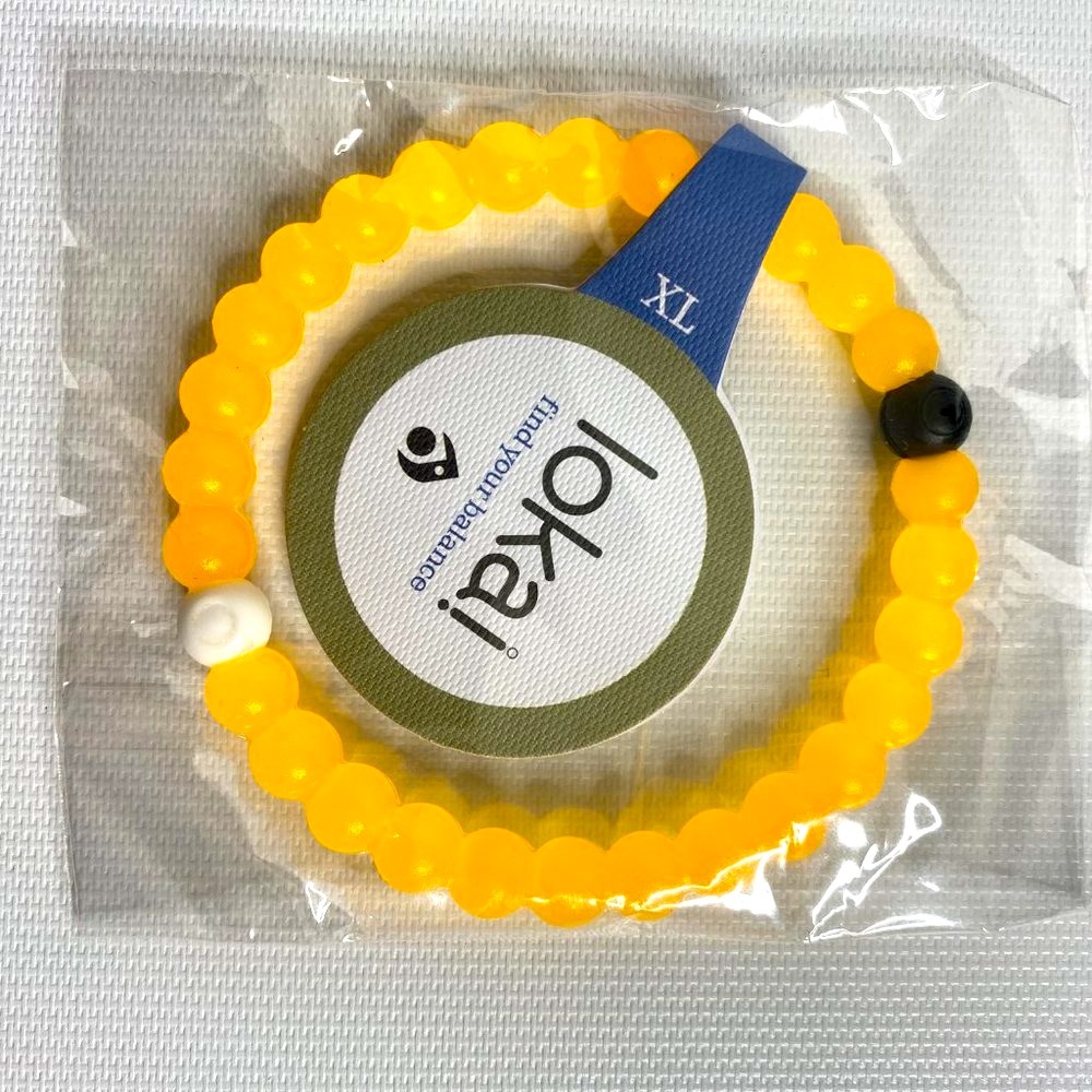 Lokai Bracelet Neon Orange New Sealed NWT